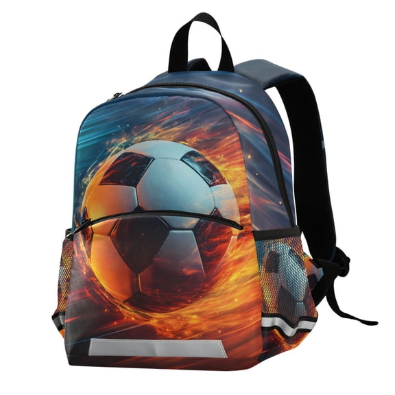 ALAZA Football Art School Backpack Elementary Student Bookbag