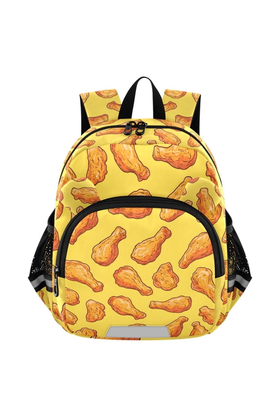 Fried Chickens Mini Backpack School Bookbag Age 3-7 Small