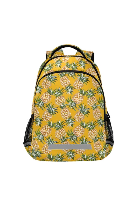 Fruit Pineapple Backpack Elementary School Bag Bookbag Travel Rucksack