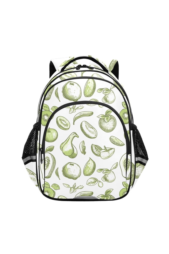 Fruits Paint School Backpack Elementary Bag Bookbag Travel Rucksack