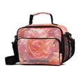 thumbnail image 1 of ALAZA Full Bloom Peony Lunch Box Insulated Cooler Bag Reusable Tote Bags Shoulder Strap, 1 of 7