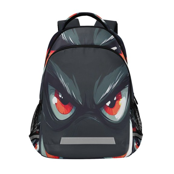 ALAZA Funny Cool Eyes Backpack Elementary School Bag Bookbag Travel Rucksack