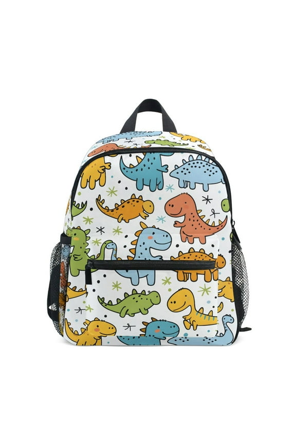 Funny Dinosaurs School Backpack Small Bookbag Mini Bags