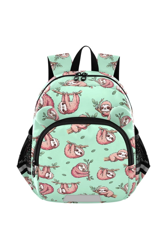 Funny Sloth Mini Backpack School Bookbag Age 3-7 Medium