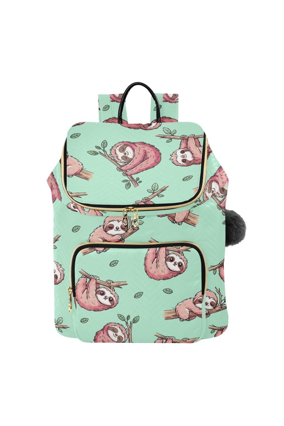 Funny Sloth Travel Backpack Laptop Bag Large Capacity Daypack