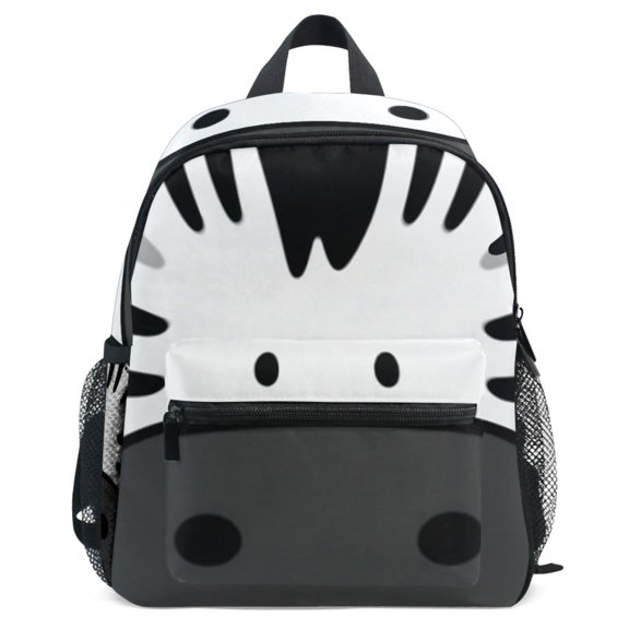 ALAZA Funny Zebra Face Pattern School Backpack Student Bookbag Mini Bag