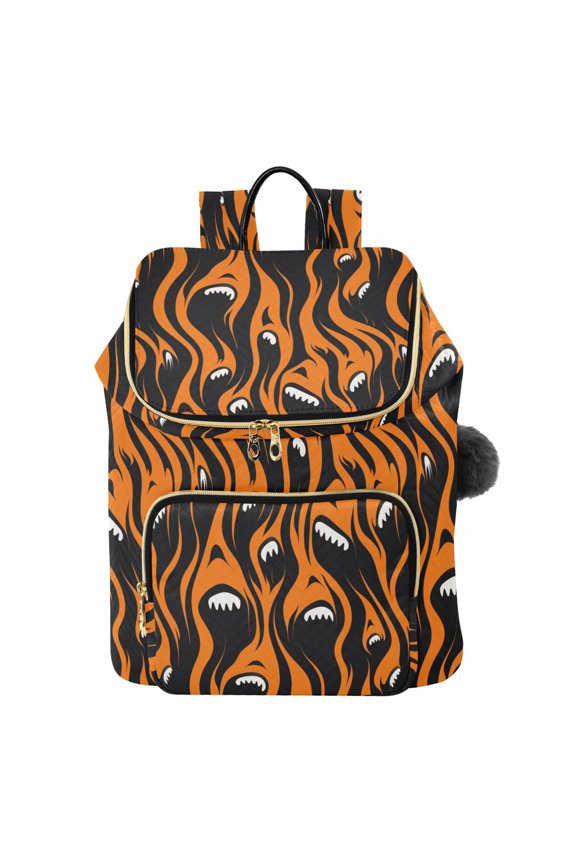 Ghosts Teeth Travel Backpack Laptop Bag Large Capacity Daypack