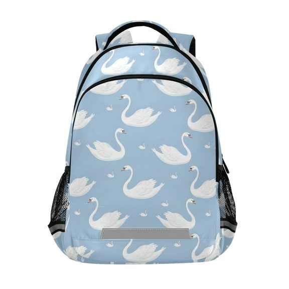 ALAZA Gooses on Blue Backpack Elementary School Bag Bookbag Travel Rucksack