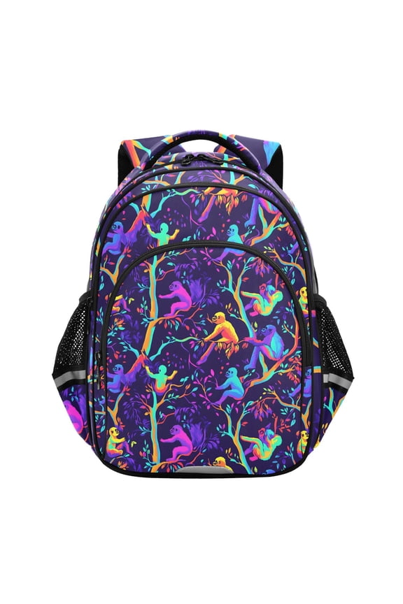 Gorillas Magic Style School Backpack Elementary Bag Bookbag Travel Rucksack