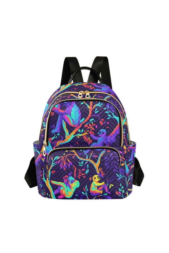 Gorillas Magic Style Womens Travel Laptop Backpack Large Daypack Ladies Shoulder Bags S