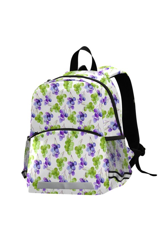 Grapes School Backpack Elementary Student Bookbag
