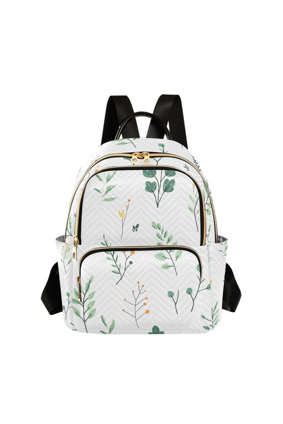 Grass Womens Travel Laptop Backpack Large Daypack Ladies Shoulder Bags M