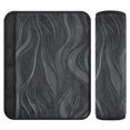 thumbnail image 1 of ALAZA Gray Wave Lines Car Seat Belt Adjuster Neck Covers Shoulder Cushions Pads M, 1 of 8