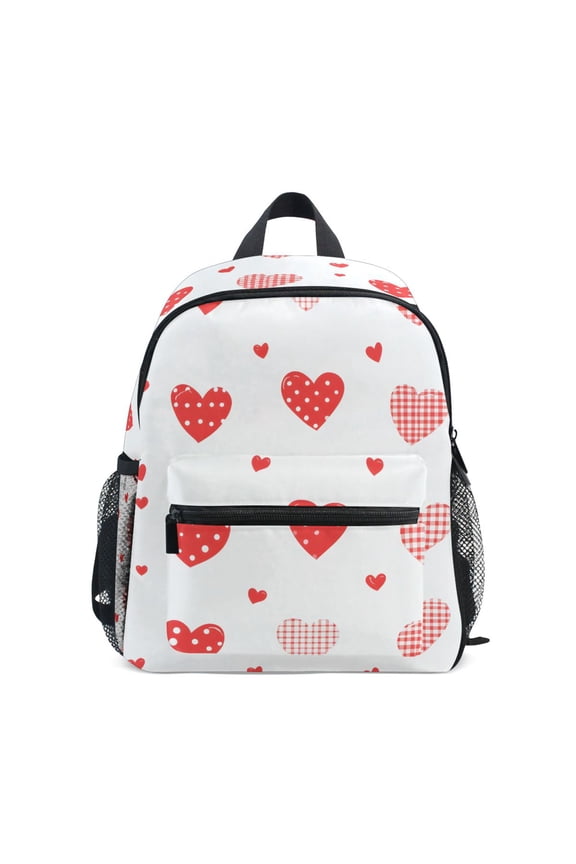 Heart Pattern School Backpack Small Bookbag Mini Bags