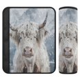thumbnail image 1 of ALAZA Highland Cattle Winter Car Seat Belt Adjuster Neck Covers Shoulder Cushions Pads S, 1 of 8