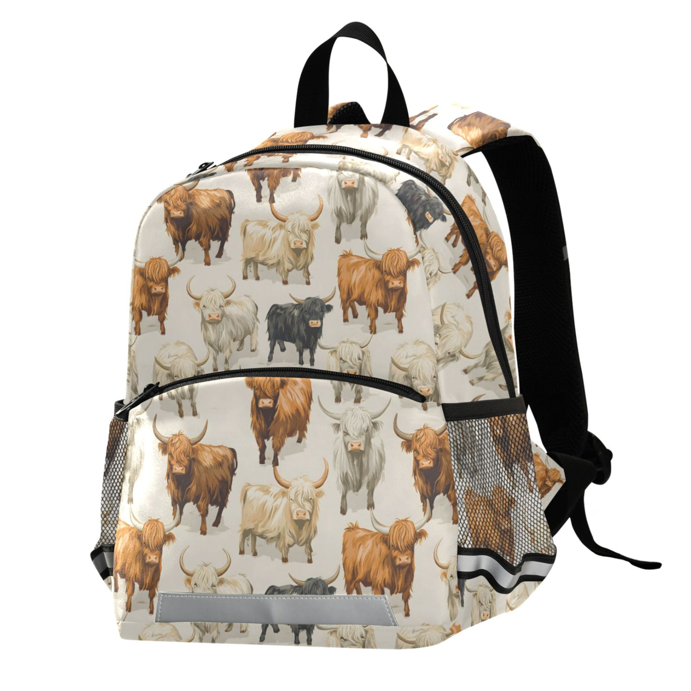 ALAZA Highland Cows School Backpack Elementary Student Bookbag