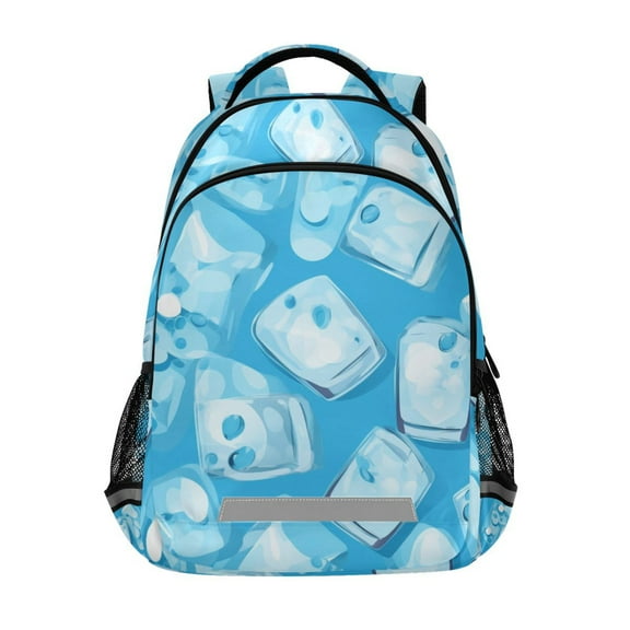 ALAZA Ice Cubes Backpack Elementary School Bag Bookbag Travel Rucksack