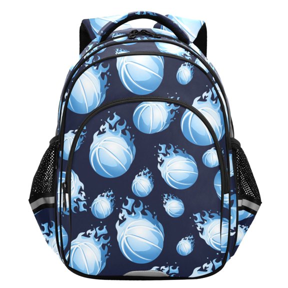 ALAZA Ice Footballs School Backpack Elementary Bag Student Bookbag Travel Rucksack