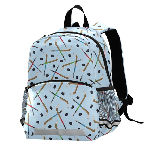 ALAZA Ice Hockey Stick School Backpack Elementary Student Bookbag