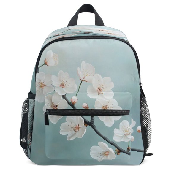 ALAZA Jasmine Flower on Branch Pattern School Backpack Student Bookbag Mini Bag