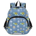 thumbnail image 1 of ALAZA Jellyfish Turtle Pattern Mini Backpack School Bookbag Age 3-7 Medium, 1 of 7