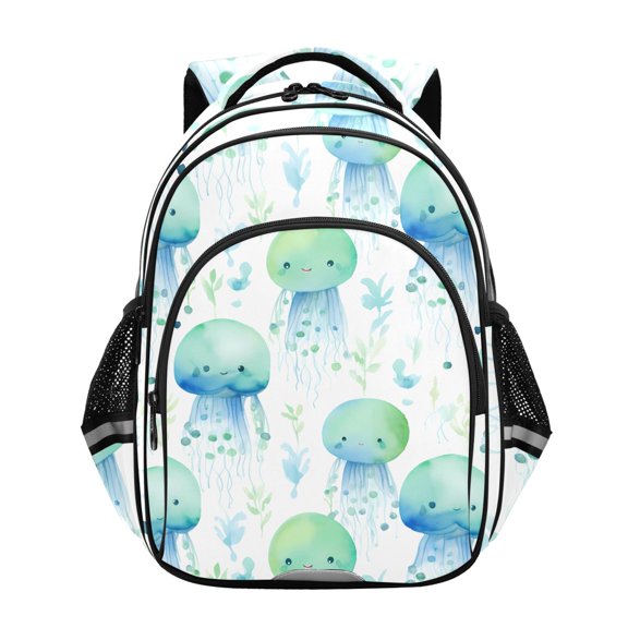 ALAZA Jellyfishs School Backpack Elementary Bag Bookbag Travel Rucksack