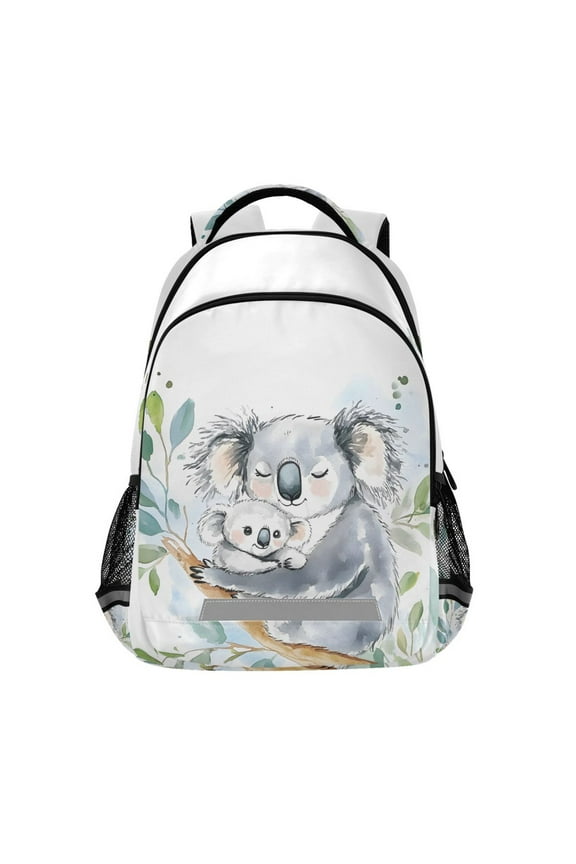 Koalas Backpack Elementary School Bag Bookbag Travel Rucksack