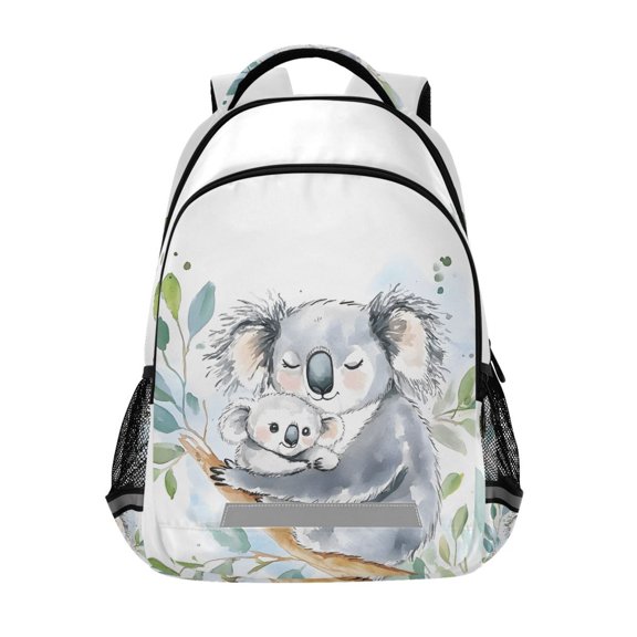 ALAZA Koalas Backpack Elementary School Bag Bookbag Travel Rucksack