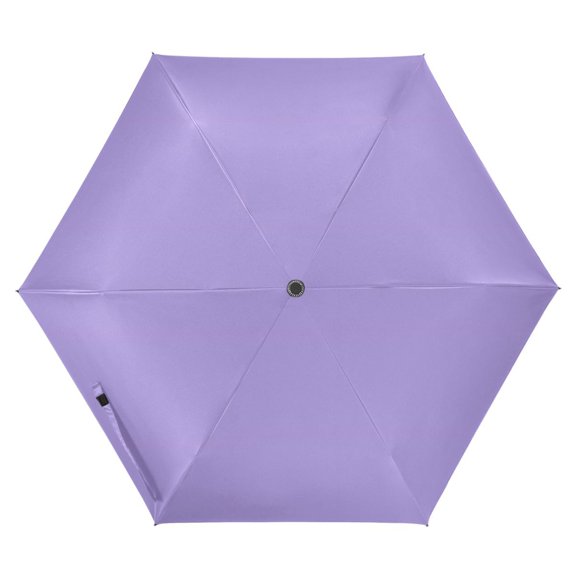 ALAZA Lavender Purple UPF 50+ Compact Folding Umbrella for Rain Travel Umbrella Packable