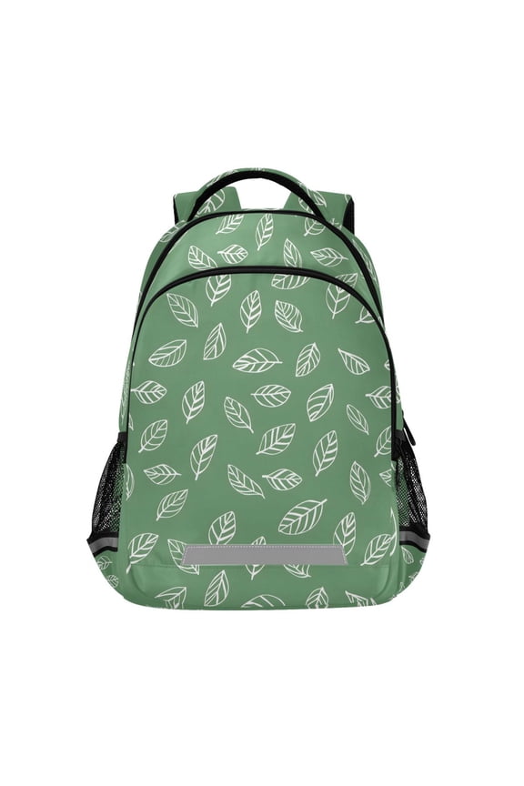Leaves Paint Backpack Elementary School Bag Bookbag Travel Rucksack