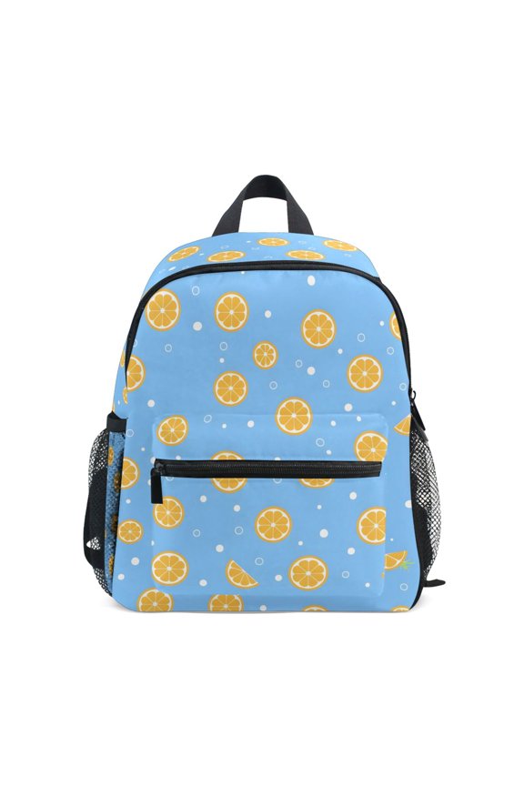 Lemon Fruit School Backpack Small Bookbag Mini Bags