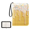 thumbnail image 1 of ALAZA Lemon Ice Cream Trading Card Binder 4 Pocket Cards Collection Album 400 Folder Holder, 1 of 6