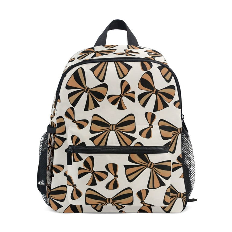 ALAZA Leopard Bows School Backpack Small Bookbag Mini Bags  display picture 2