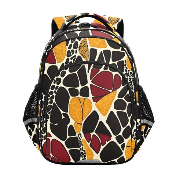 ALAZA Leopard Paint School Backpack Elementary Bag Bookbag Travel Rucksack