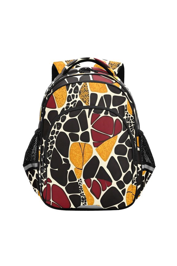 Leopard Paint School Backpack Elementary Bag Bookbag Travel Rucksack