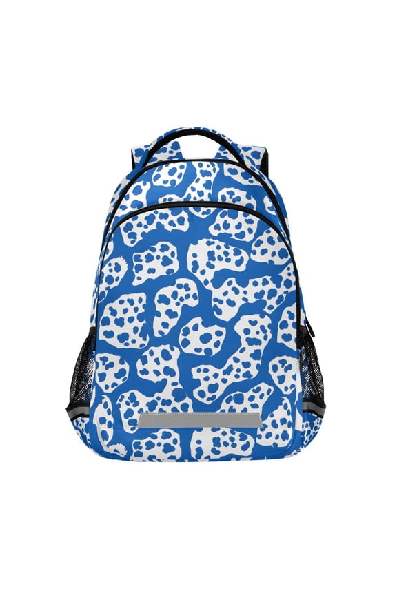 Leopard Print-a1 Backpack Elementary School Bag Bookbag Travel Rucksack