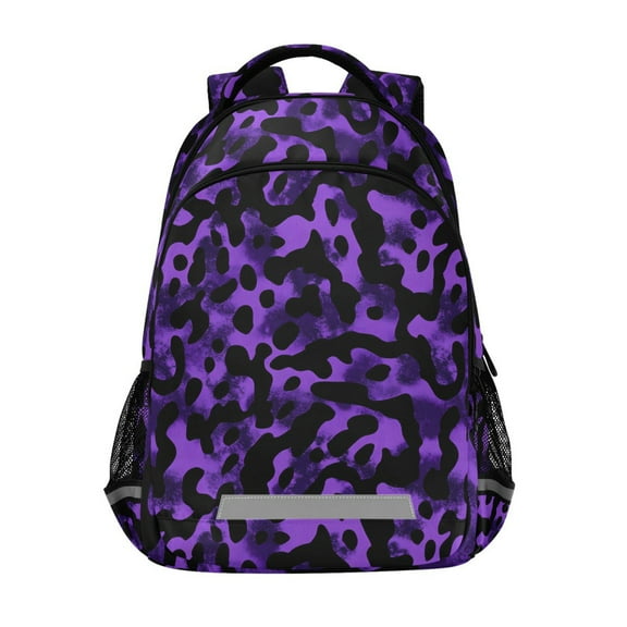 ALAZA Leopard-a2 Pattern Backpack Elementary School Bag Bookbag Travel Rucksack