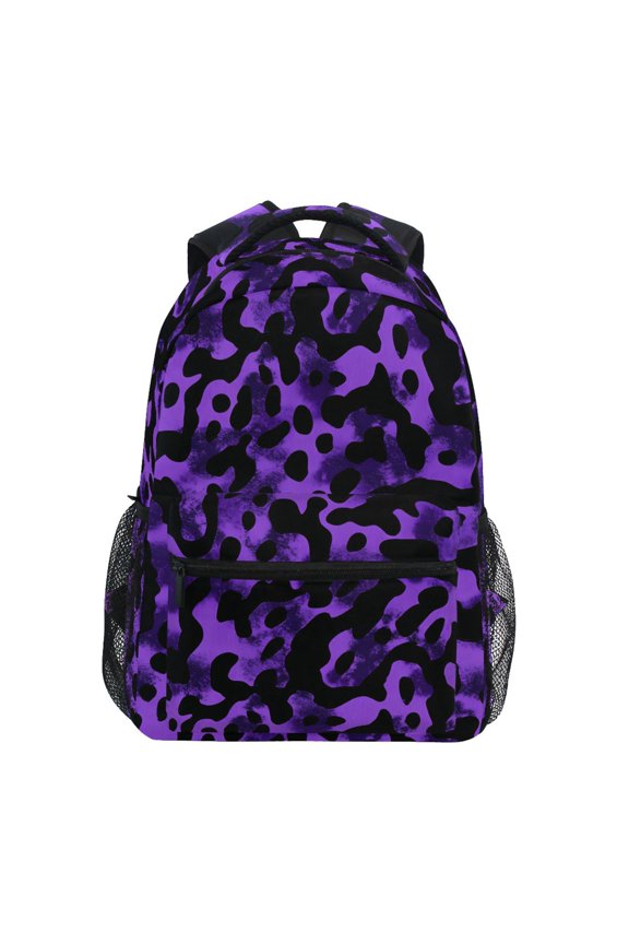 Leopard-a2 Pattern School Backpack Elementary Bookbag Laptop Bags Travel Daypack