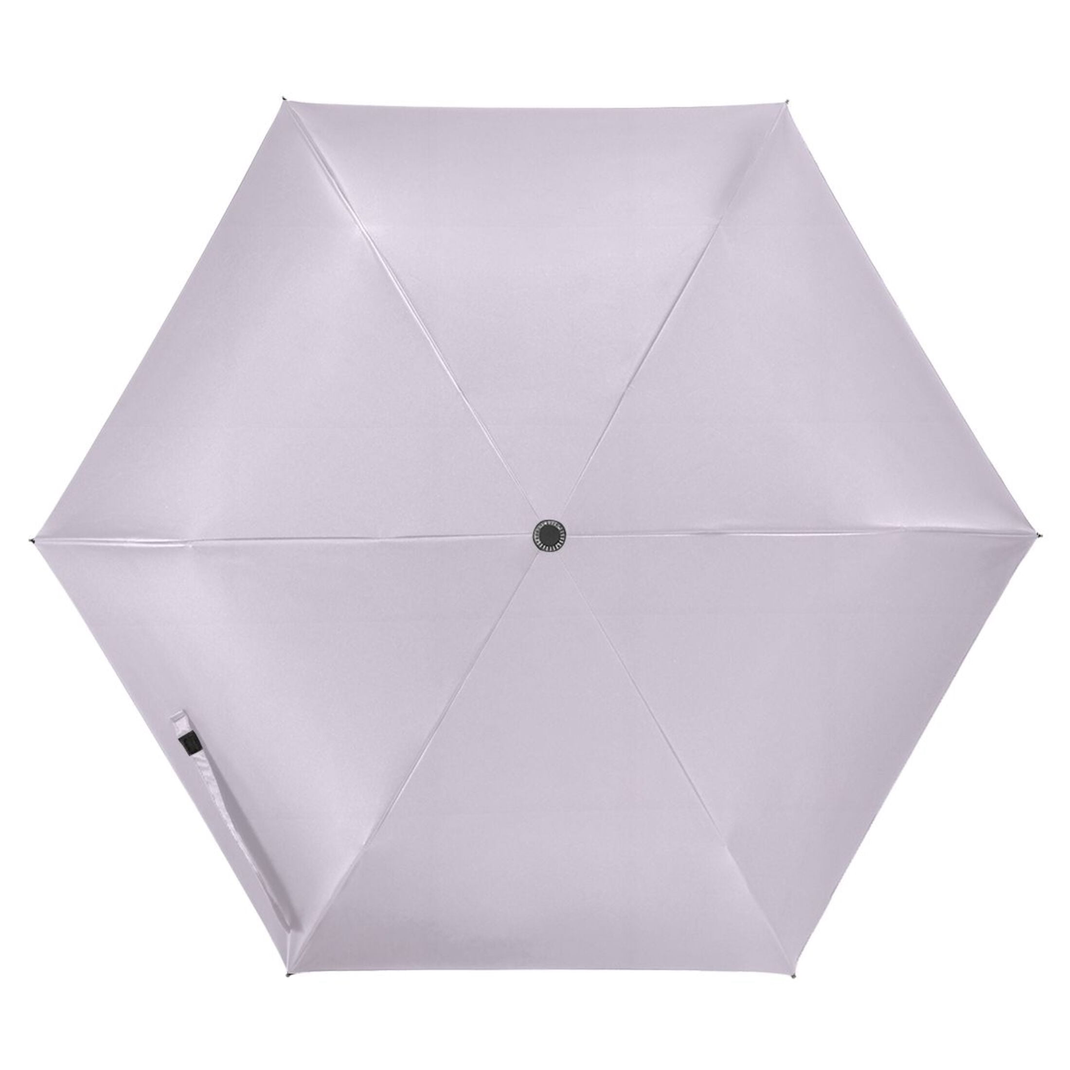 ALAZA Light Purple Background UPF 50+ Compact Folding Umbrella for Rain Travel Umbrella Packable