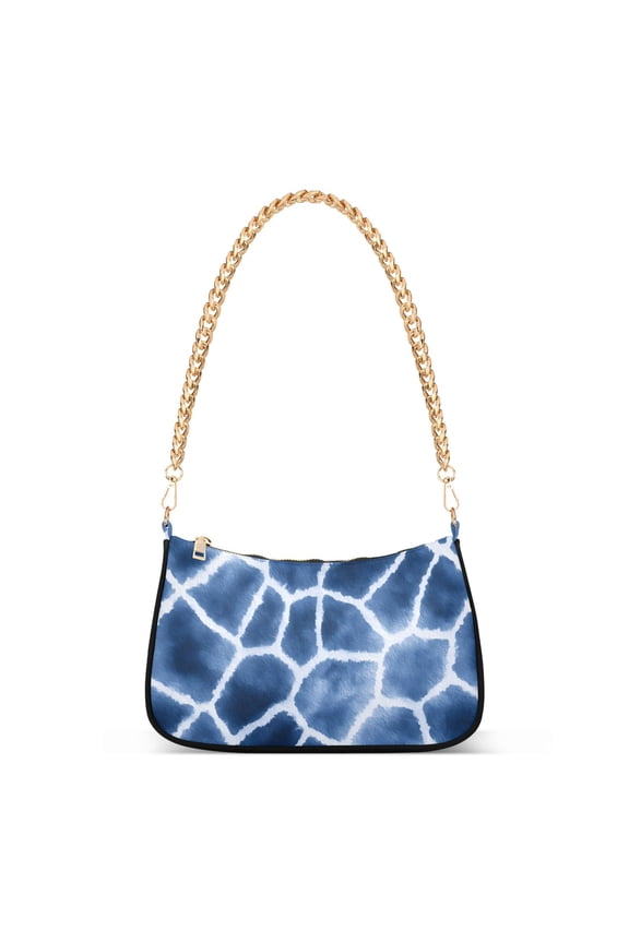 Lightning Giraffe Pattern Women's Chain Shoulder Bag Hobo Handbag Tote Crossbody Purse