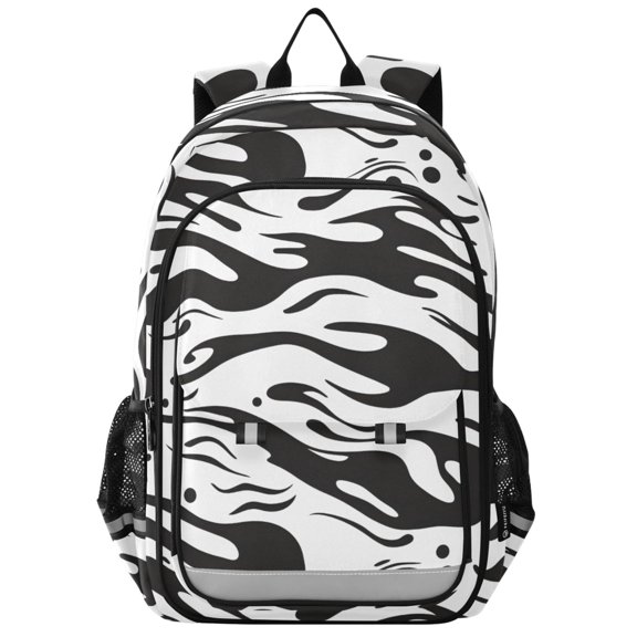 ALAZA Liquid Wave Pattern Laptop Backpack Purse Travel Bag Casual School Bookbag Rucksack for Women Men