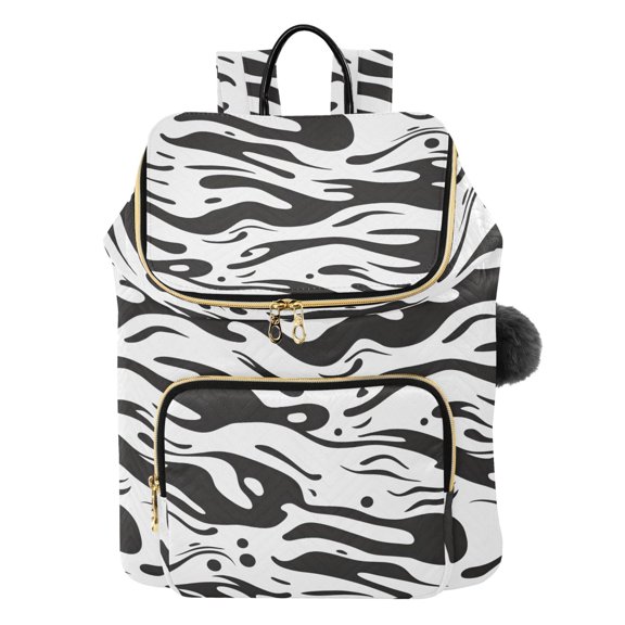 ALAZA Liquid Wave Pattern Travel Backpack Laptop Bag Large Capacity Daypack