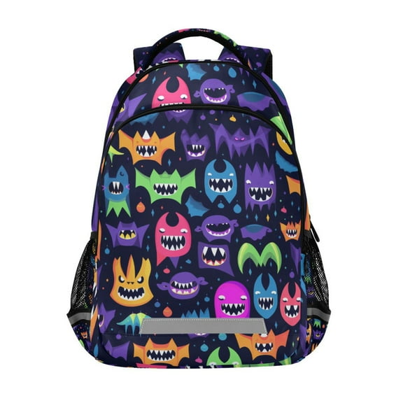 ALAZA Magic Cute Devils Backpack Elementary School Bag Bookbag Travel Rucksack