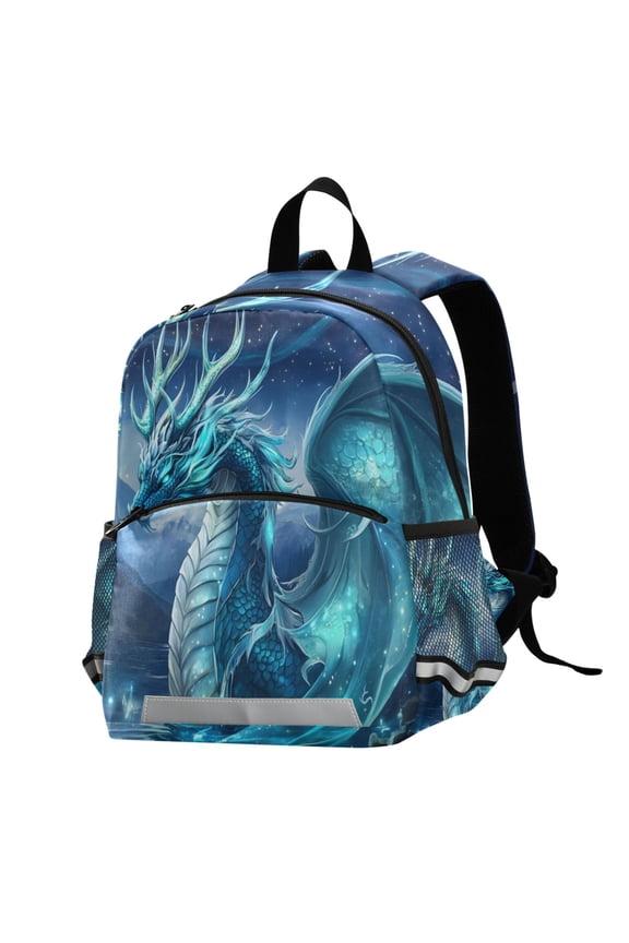 Magic Dragon Wings School Backpack Elementary Student Bookbag
