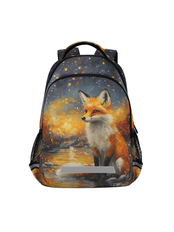 Magic Fox Kids Backpack Elementary School Bag Children Bookbag Travel Rucksack