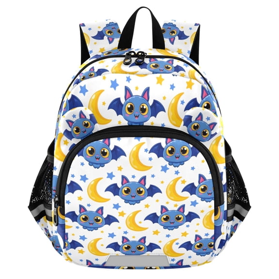 ALAZA Magical Cartoon Bats Mini Backpack School Bookbag Age 3-7 Small