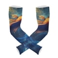 thumbnail image 1 of ALAZA Magical Fish UV Sun Protection Arm Sleeves UPF 50+ Compression Cooling Sleeve 1 Pair, 1 of 7