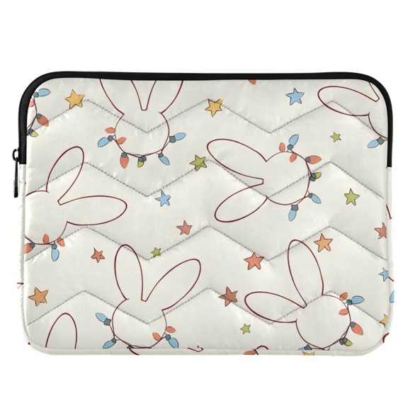 ALAZA Magical Rabbit Christmas Pattern Laptop Sleeve Case for 13-14 Inch Computer Cover Bag Medium