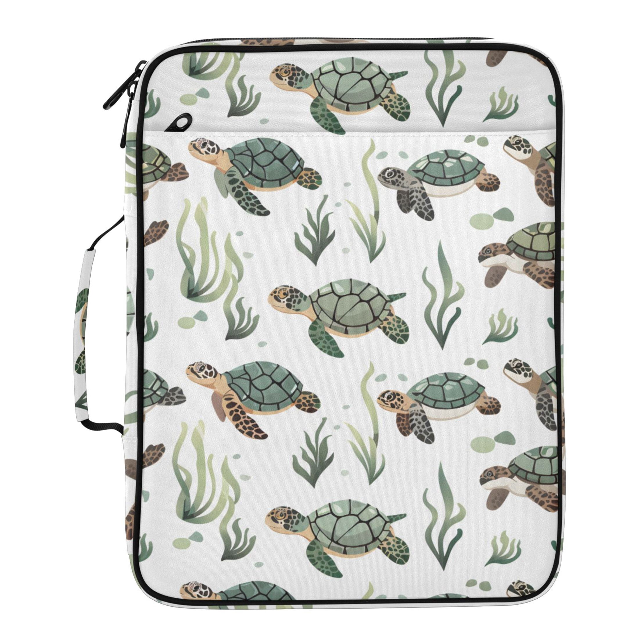 ALAZA Many Turtles Seaweed Pattern Expanding Accordion File Folder 3 ...