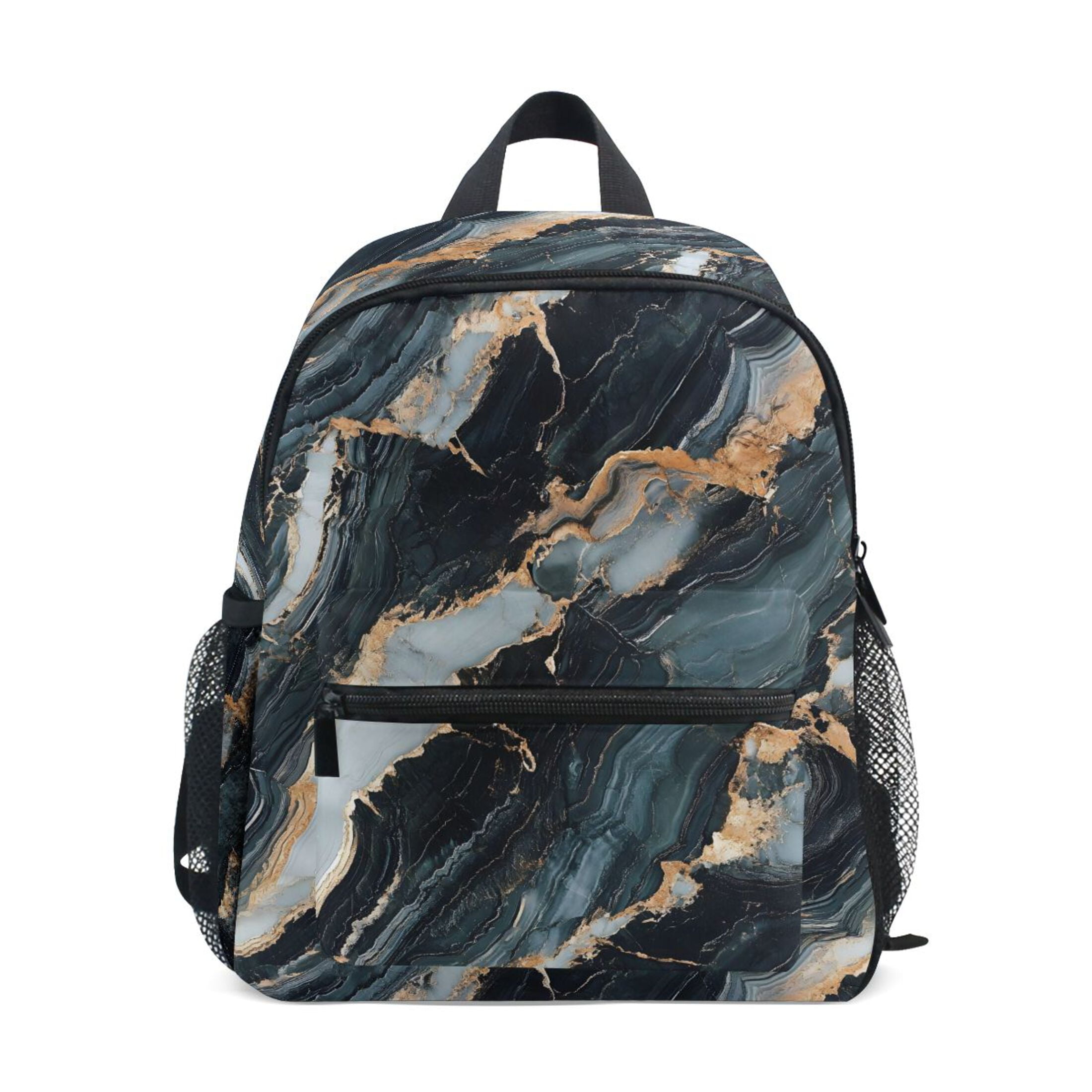 arizona marble mini backpack ALAZA Marble Pattern School Backpack Small Bookbag Mini Bags